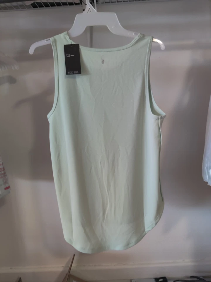 NWT Ideology Women's Rapidry High-Low Athletic Tank Top Green Size S $30 JJ344 - Image 4 of 4