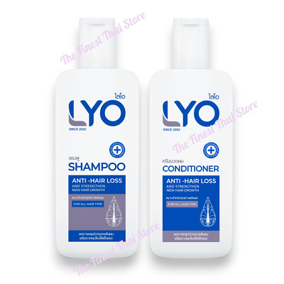 Lyo Shampoo 200ml + Conditioner 200ml Hair Treatment Hair Strengthen & Regrowth