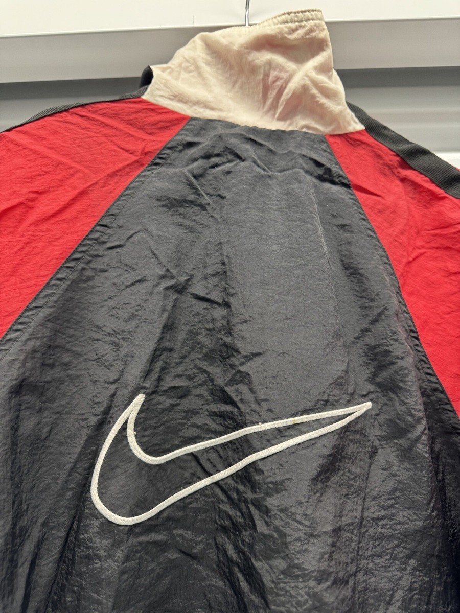 【️希少】iwgp nike vintage nylon jacket Vintage 90s Nike Nylon Windbreaker Jacket White Tag Size Med