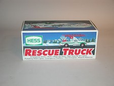 HESS 1994 RESCUE TRUCK MINT IN THE BOX