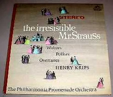 PHILHARMONIA PROMENADE ORCH. LP - STRAUSS Angel S35873