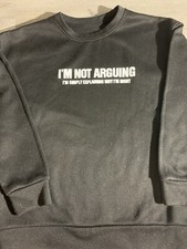 Womens Sweatshirt Medium  25 