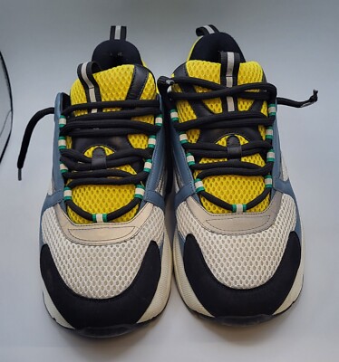 Dior B22 Blue/Beige/Yellow Sneakers Made in Italy Serial# 20ADC 45