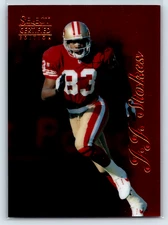 J.J. Stokes 1996 Select Certified Red  PR2000 #39 San Francisco 49ers