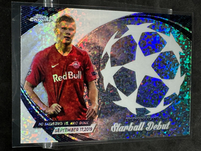 2024 TOPPS CHROME ハーランドHaaland 桜パラレル 2023-24 UCL Topps