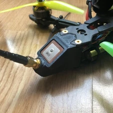 3D Printed GPS SMA Antenna Mount for GEPRC Mark 4