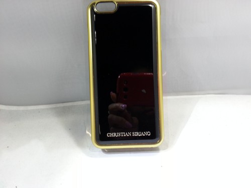 Christian Siriano hard shell Case for iPhone 6 6S Plus 5.5 CS-MA65SGB Black/Gold