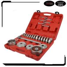 31pcs Front Wheel Drive Hub Bearing Puller Installation Removal Adapter Tool Set