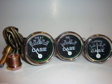 Amp Oil Temperature 3 Gauge Set For Case Vac Tractor   