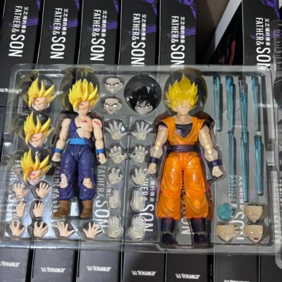 Dragon Ball Demoniacal Fit DF SHF Father and Son Set Goku Gohan