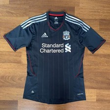 LIVERPOOL ADIDAS 2011/2012 FOOTBALL SOCCER AWAY JERSEY SIZE “S” V13870