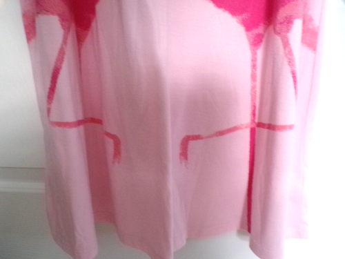 GAP KIDS Girl's Size 14 Pink Nightgown Flamingo Themed Soft Flowing Sleep Shirt - Picture 4 of 6
