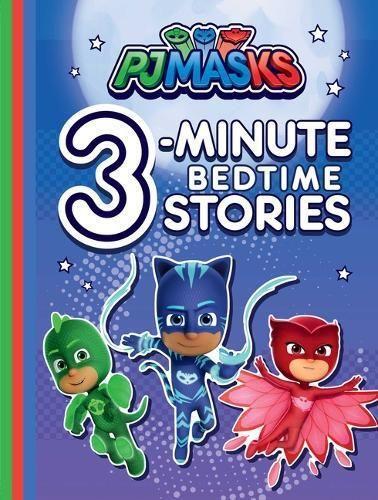 Various Pj Masks 3-Minute Bedtime Stories (Copertina rigida) Pj Masks