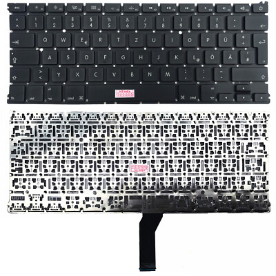 Deutsche - Tastatur ohne Beleuchtung für Macbook Air 13'' A1466 Mid 2012