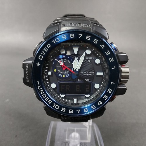 Casio G-Shock GWN-1000B-1BJF GULFMASTER Men's Blue Black (Near Mint) - Picture 7 of 11