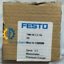 one new festo FLANGED PRESSURE GAUGE FMA-50-2,5-1/4-EN Quality assurance