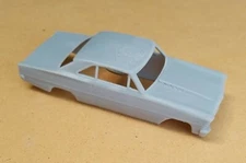 ABS-LIKE RESIN 3D PRINTED 1/32 1966 1967 CHEVY NOVA CUSTOM BODY W/ COWL HOOD