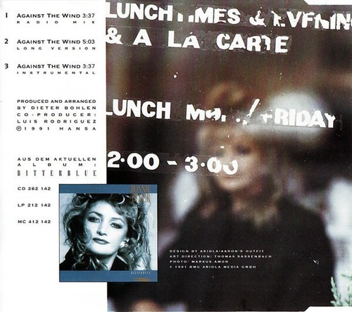 Bonnie Tyler – Against The Wind Audio CD - Foto 2 di 3