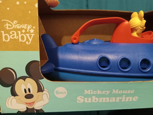 Disney Baby, Tub Toy, Submarine, Green Toys, Mickey Mouse, Learn Toy NEW
