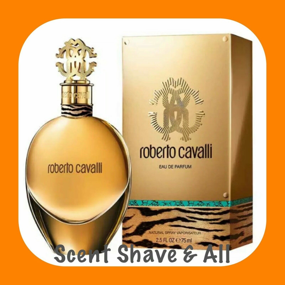 ROBERTO CAVALLI EAU DE PARFUM EDP SPRAY 75ML GENUINE NO BOX BRAND