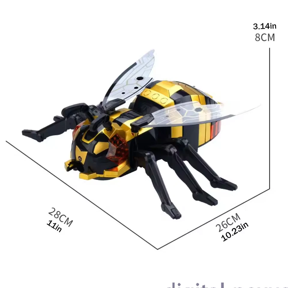 RC Spider Robot Remote with Spray and Lights Electronic Pet Toys for Kids - Image 2 of 4