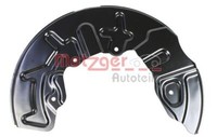 Metzger 6115226 Spritzblech, Bremsscheibe FüR Audi Seat