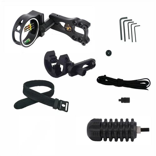 Jagd Bogenschießen Bogen Sicht Kits Pfeilstütze Stabilisator Compound Bogen Zubehör - Bild 1 von 9