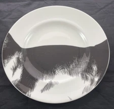 Royal Crown Derby Equus White And Black Horse Belly  Plate 9 1/4"