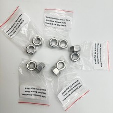 2PCS 5/8-18 304 Stainless Steel Hex Machine Screw Nuts