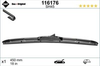 SWF 116176 Wischblatt FüR Abarth Chevrolet Passend FüR Fiat Honda Hyundai