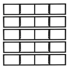 5PCs 34 In Video Game Rack Media Storage Shelves for Wall, CD DVD Storage Shelf