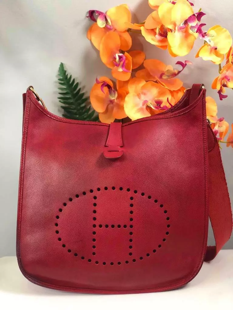 hermes evelyne red