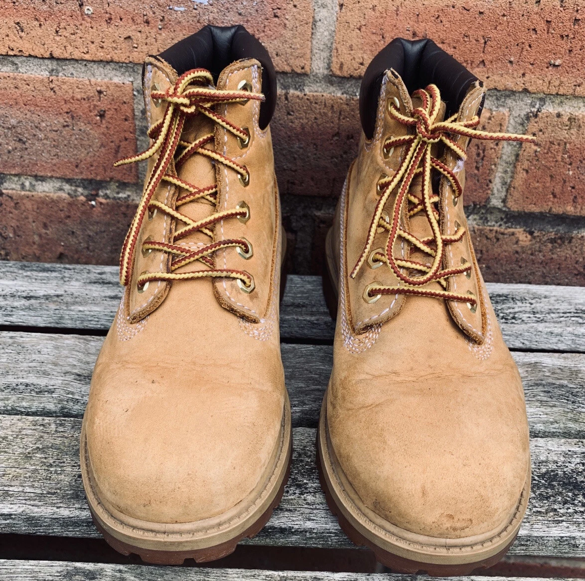 Boys Tan Timberland Ankle Boots Size Uk 1