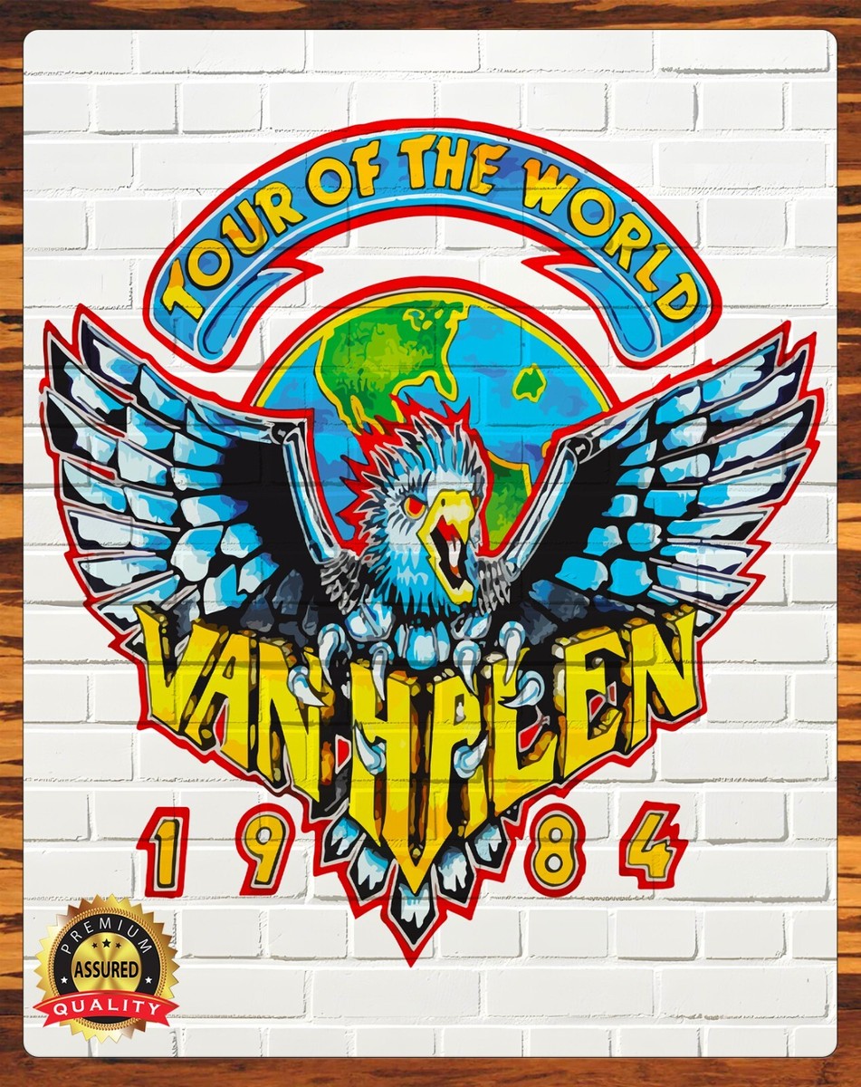 Van Halen - 1984 - Art - Rare - Metal Sign 11 x 14 | eBay