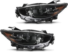 Pair of Headlights Compatible with Mazda CX-5 submodel: 13-16 Mazda CX-5