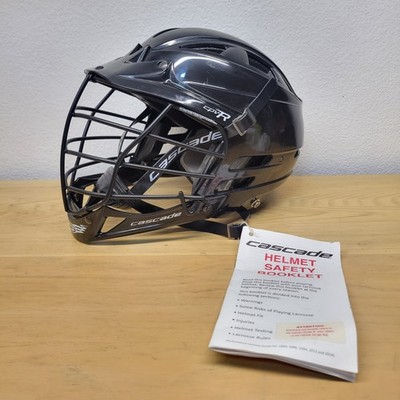 Cascade CPV-R Lacrosse Black Helmet Size XS New Read minor Scuffing From STORAGE