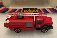 Solido Iveco 190 Tanker Truck Pump With Scale Fire Engine 1980 1:50 3118