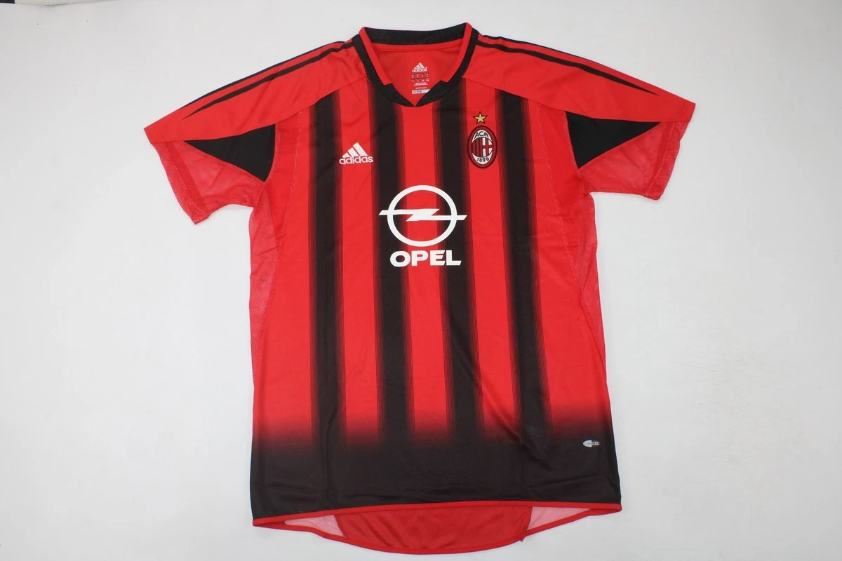 Maglie da calcio vintage / retrò - Il mercato del calcio - Maglia da calcio AC Milan OPEL ZAFIRA