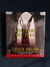 THE NIGHT ETERNAL by Guillermo Del Toro & Chuck Hogan (2011) CD Audiobook