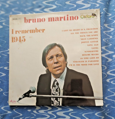 BRUNO MARTINO - I REMEMBER 1945 =- LP OXFORD ITALIEN 1978 VERSIEGELT