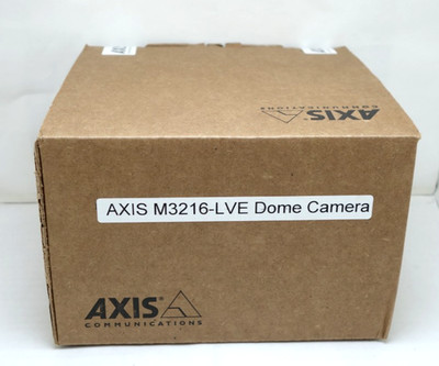 New AXIS Communications M3216-LVE 02372-001 4MP IP IR Outdoor Network Camera
