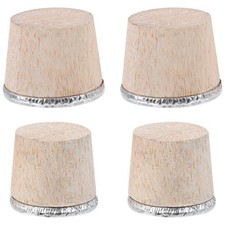  4 Pcs Bouchon De Liège Bouchons En Liege Bouteille Pour Bouteilles