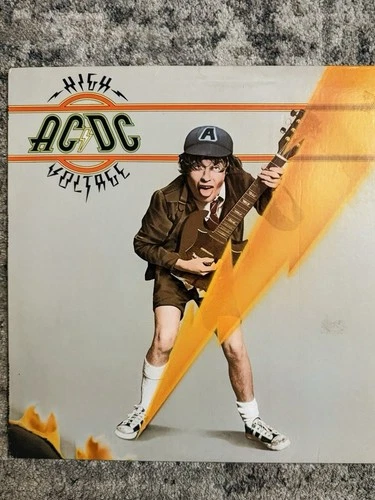 Atlantic 1976 LP Vinyl Record AC/DC High Voltage Original Pressing SD 36-142 EX