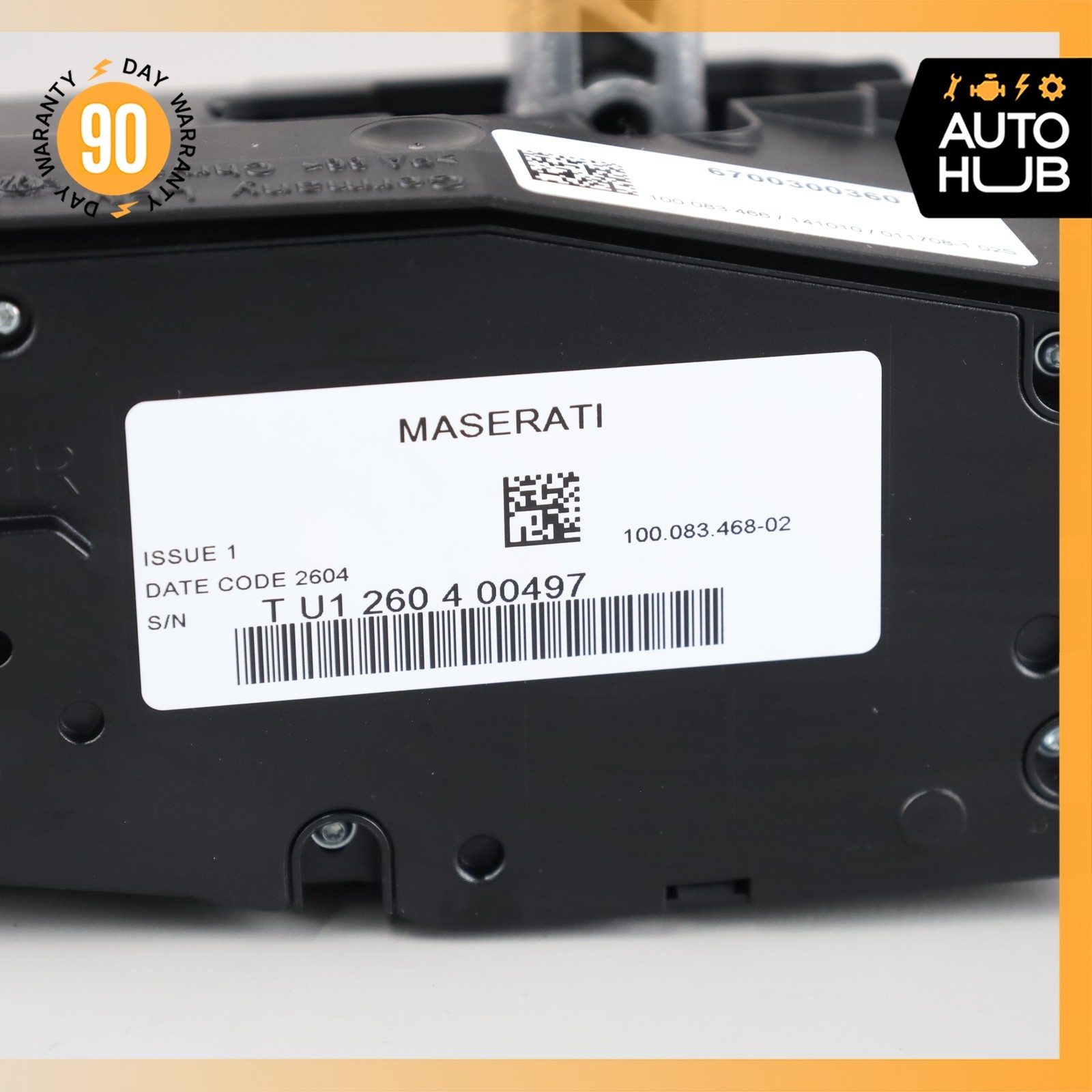 14-22 Maserati Ghibli Quattroporte Floor Shifter Gear Shift Selector Box OEM 82k