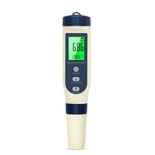 PH Tester Digital, 5 in 1 PH Meter for Water/Salinity Meter/tds/ec/Thermomete...
