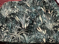 2 YRD Robert Kaufman QUILT FABRIC Jennifer Sampou Nature Collection Teal 5-Avail