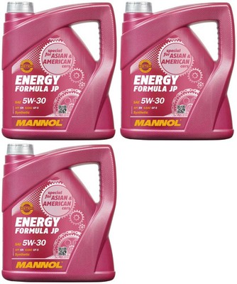 12l Mannol 7914 Energy Formula JP 5W-30 (Japan, Korea, US) 3x4l 