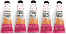 5- Pack Bath and Body Work VANILLA Buttercream 1oz Shea Butter HAND CREAM