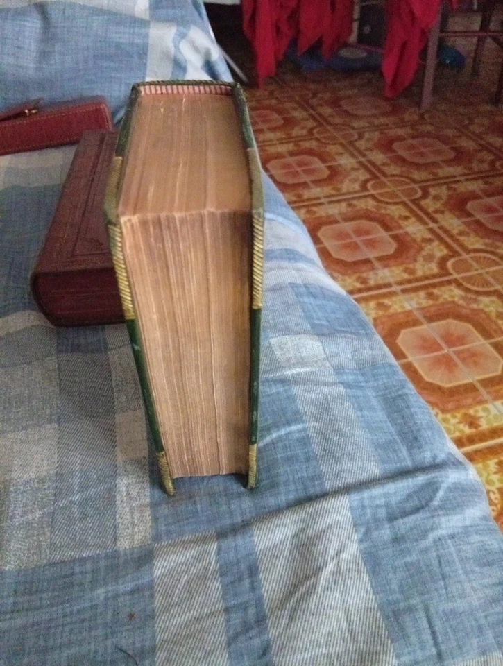 Antico Libro Ufficio Della Settimana Santa Di Monsignor Martini Anno 1843 - Immagine 3 di 4