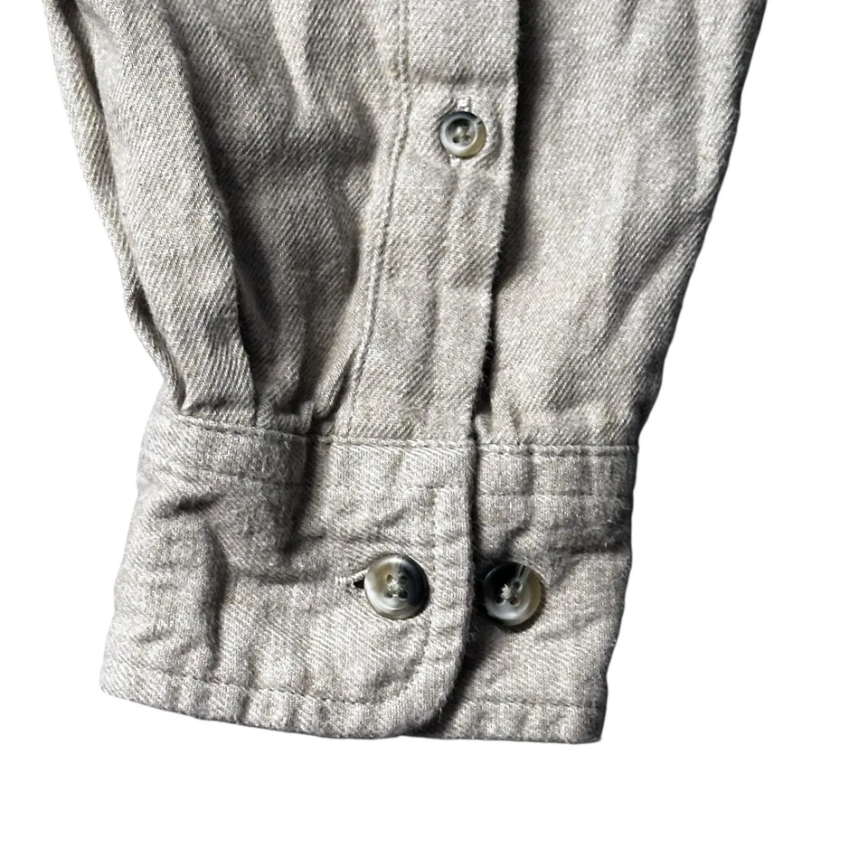 Camisa informal RedHead Brand Co sarga abotonada para hombre XL beige manga larga algodón Foto 4 de 4